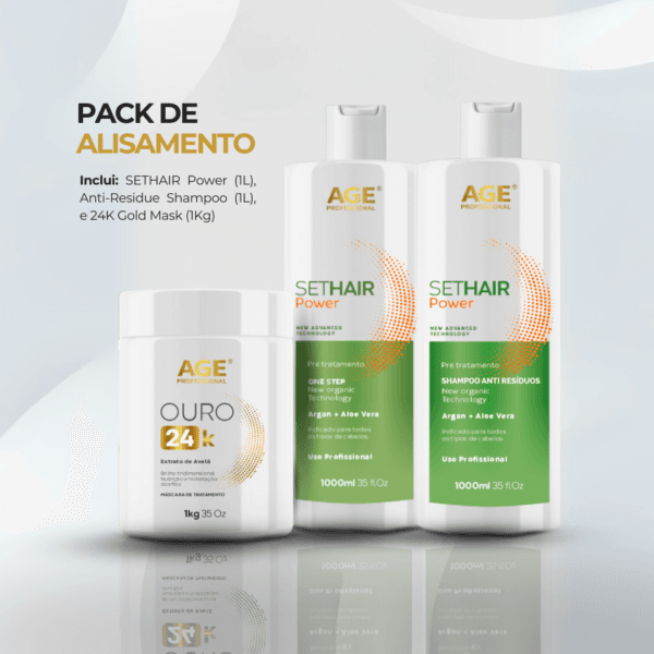 Pack de Alisamento - Straightening Pack